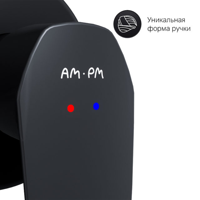 Смеситель для раковины AM.PM Gem F90A72222 Черный матовый — изображение 8