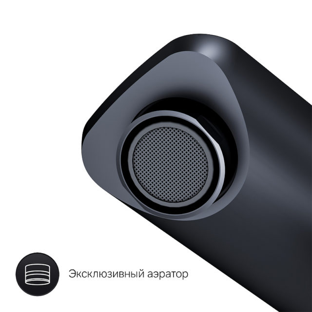Смеситель для раковины AM.PM X-Joy F85A02522 Черный матовый — изображение 8
