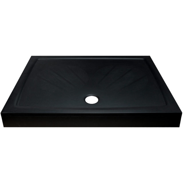 Душевой поддон из искусственного камня Ravak Gigant Pro 120x90 XA03G701010BM Черный матовый — изображение 2