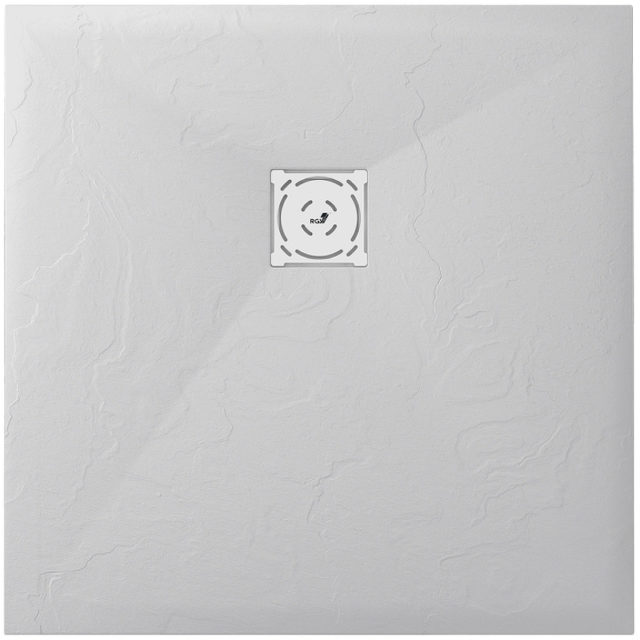 Душевой поддон из искусственного камня RGW Stone Tray ST-Co 90x90 16152099-10 Бетон Цемент — изображение 2