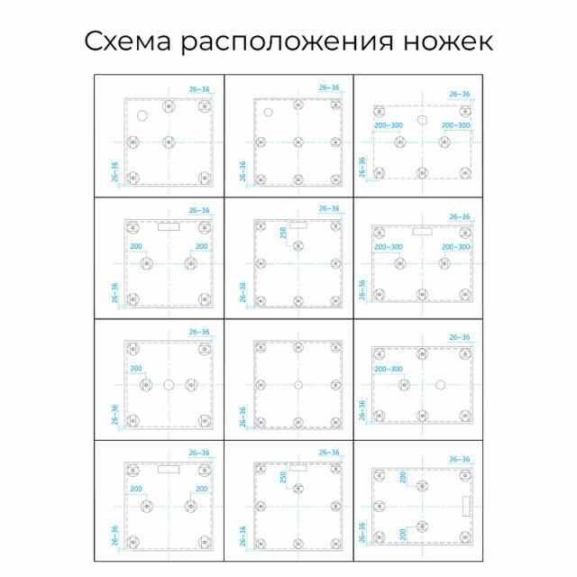 Душевой поддон из искусственного камня RGW Stone Tray STM-G 80x80 14202088-02 Графит — изображение 4