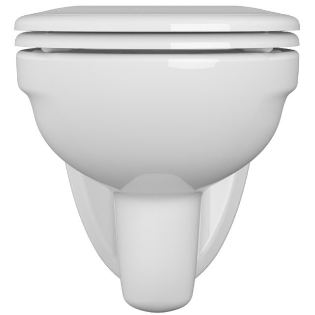 Комплект унитаза с инсталляцией Vitra Normus 9773B003-7201 с сиденьем и кнопкой смыва Белой — изображение 8