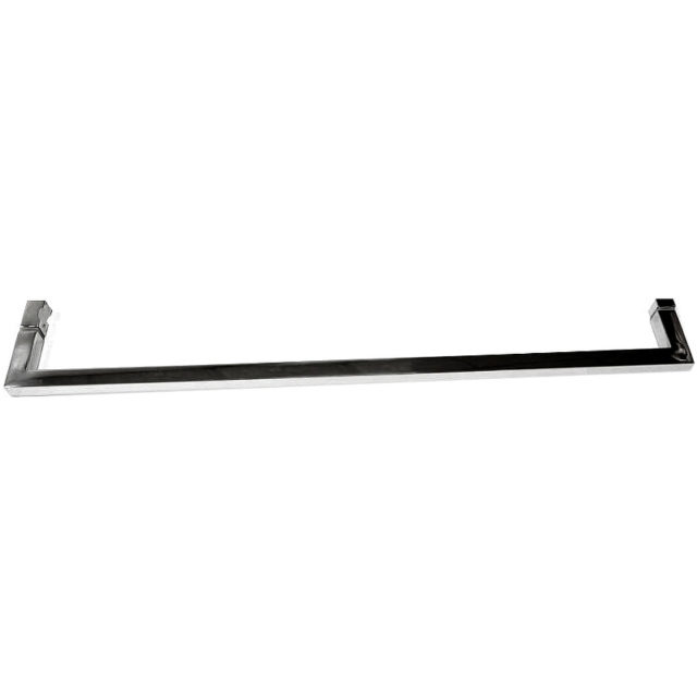 Душевой уголок Abber Schwarzer Diamant 110x70 AG30110H-S70-S70 профиль Хром стекло прозрачное — изображение 3
