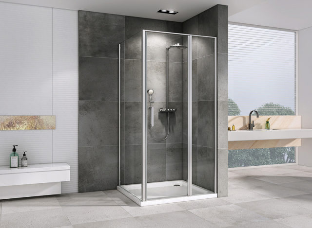 Душевой уголок Abber Sonnenstrand 120x80 AG04120S-S80 профиль Хром стекло прозрачное — изображение 2