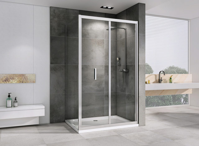 Душевой уголок Abber Sonnenstrand 90x90 AG07090-S90 профиль Хром стекло прозрачное — изображение 2