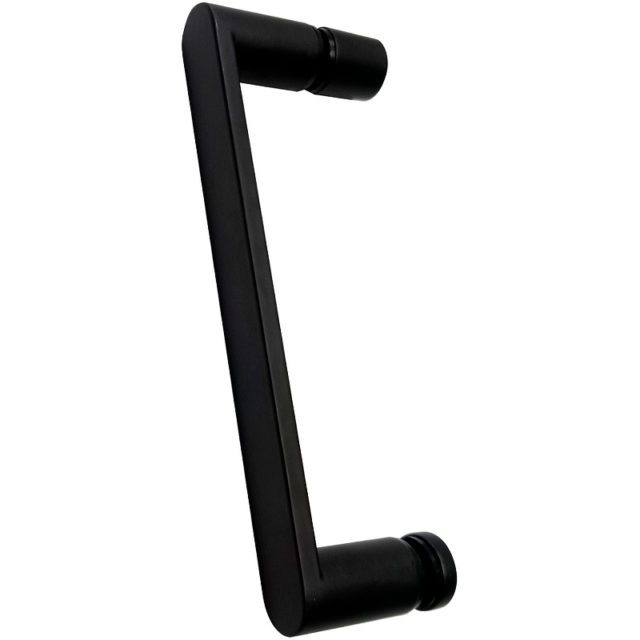 Душевой уголок Abber Sonnenstrand 100x70 AG04100BC-S70B профиль Черный стекло прозрачное — изображение 3