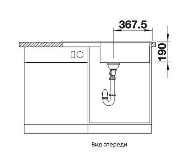 Кухонная мойка Blanco Legra XL 6 S 523330 Шампань — изображение 6