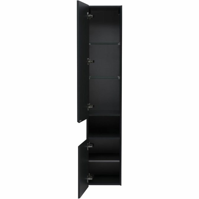 Шкаф пенал Allen Brau Infinity 35 L 1.21010.AM подвесной Антрацит матовый — изображение 3