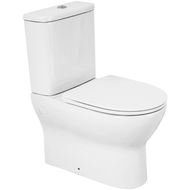 Унитаз компакт BelBagno Energia BB8134CPR/SC+BB8134T с сиденьем Микролифт