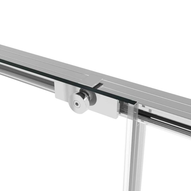 Душевая дверь Vincea Slim Soft 110 VDS-1SS110CL профиль Хром стекло прозрачное — изображение 5