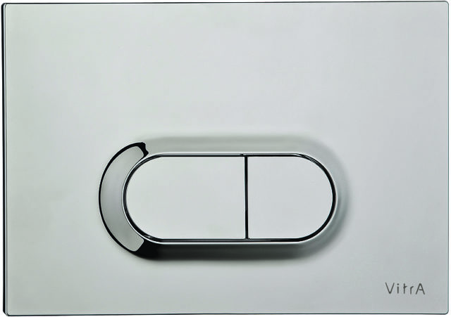 Комплект унитаза с инсталляцией Vitra S50 9003B003-7201 с сиденьем Микролифт и кнопкой смыва Хром — изображение 8