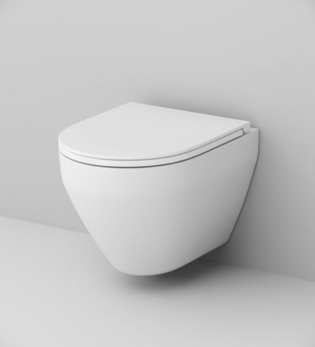 Унитаз AM.PM Spirit FlashClean C701700WH подвесной безободковый c сиденьем микролифт 57WH — изображение 2
