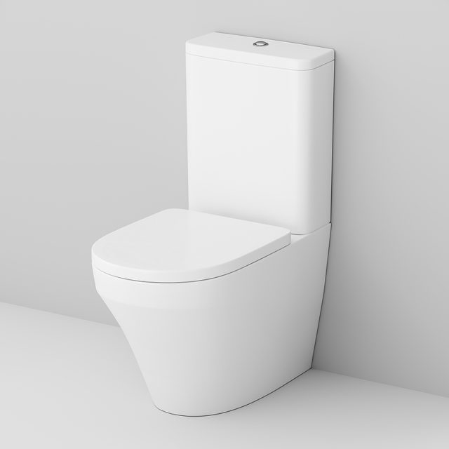 Унитаз напольный AM.PM Inspire C508607WH с сиденьем микролифт — изображение 5