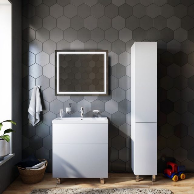 Шкаф пенал AM.PM Gem 30 R M90CSR0306WG Белый — изображение 8