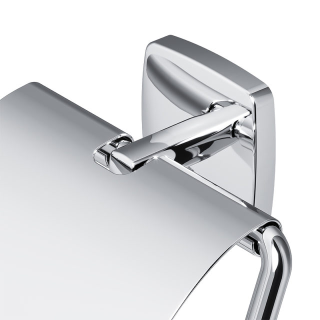Держатель туалетной бумаги AM.PM Gem A90341400 с крышкой Хром — изображение 5