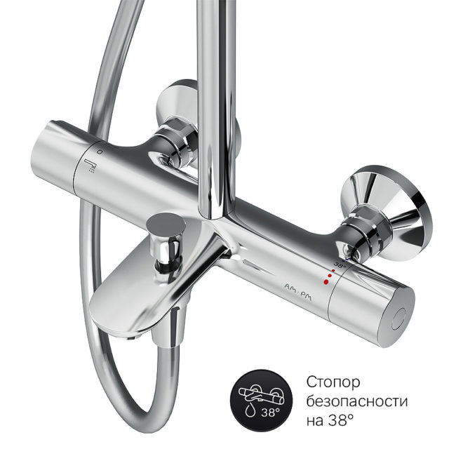 Душевая система AM.PM Like F0780564 Хром — изображение 6
