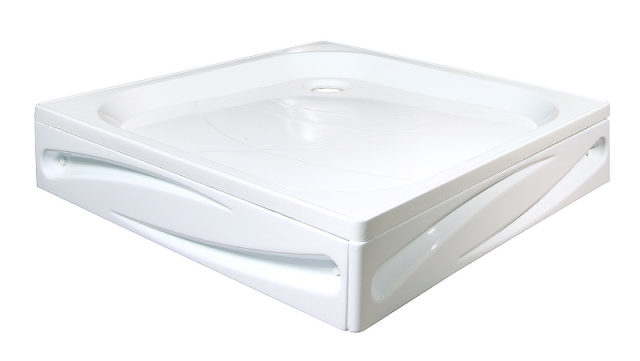Акриловый поддон для душа 1MarKa Freya New 80x80 01пфн80п Белый — изображение 2