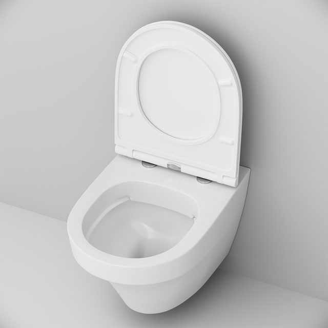 Унитаз подвесной AM.PM Inspire C501700WH безободковый c сиденьем микролифт — изображение 8