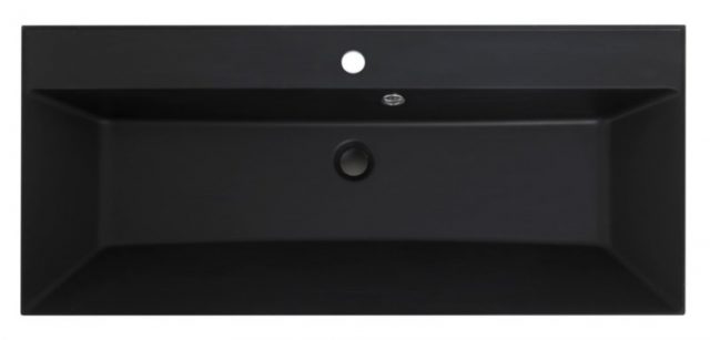 Раковина из искусственного камня 80 BB800/450-LV-ART-AST-NERO  800x450x150