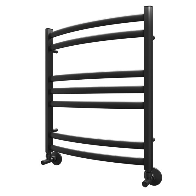 Полотенцесушитель водяной Lemark Atlantiss LM32607RBL П7 500x600, черный — изображение 2