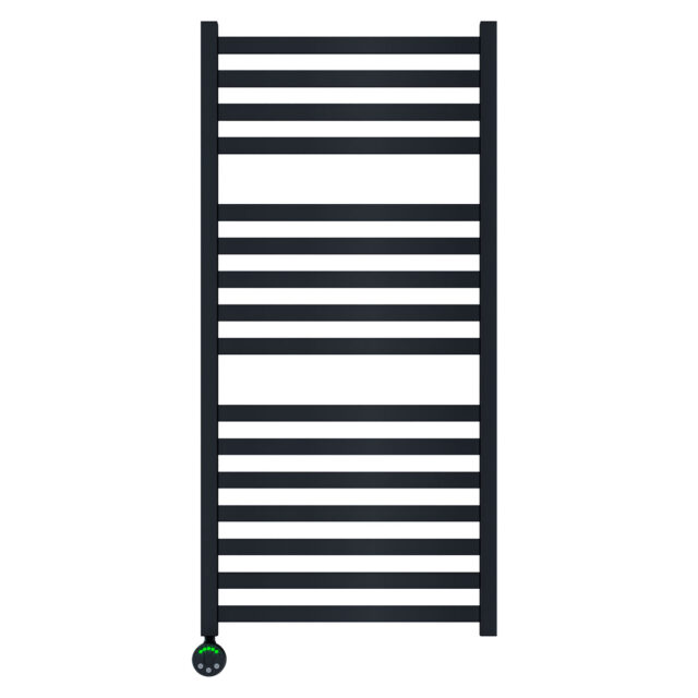 Полотенцесушитель электрический Lemark Bellario LM68116EBL П16 500x1100, левый/правый, черный — изображение 2
