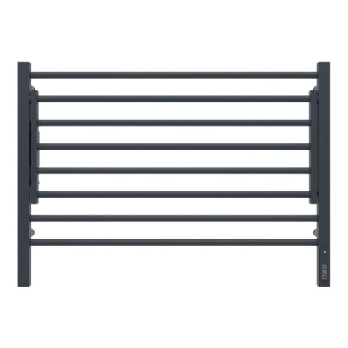 Полотенцесушитель электрический с полкой Terminus Горизонт П8 80х60 КС, черный муар