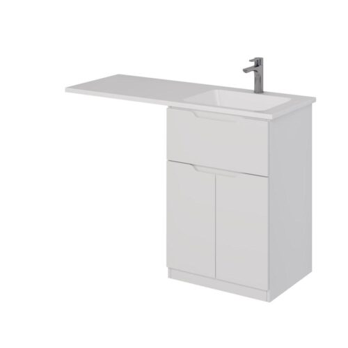 Тумба под раковину напольная Dreja Vega 60 см, белый