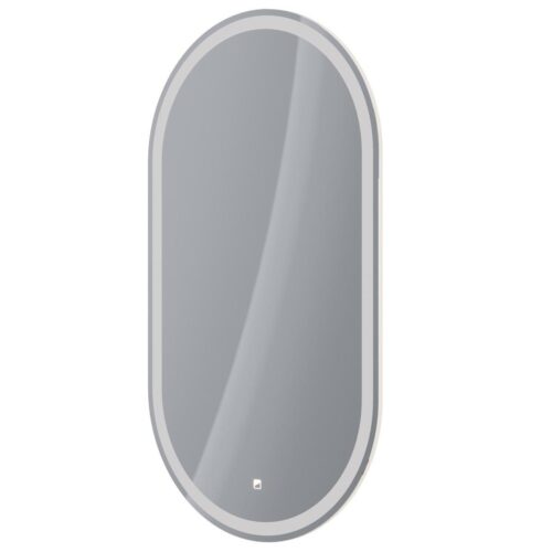 Зеркало Dreja Luno 55x100 см, белый