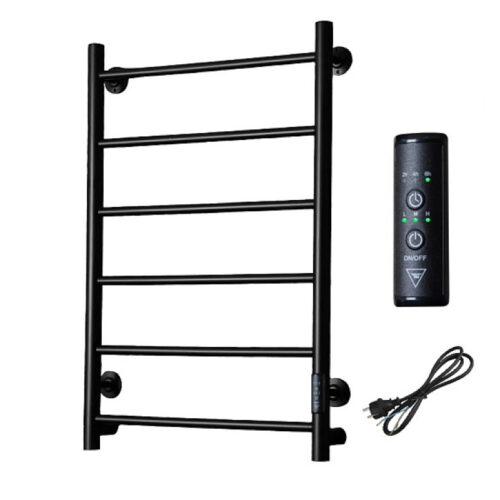 Полотенцесушитель электрический (лесенка) Тругор Аспект Пэк сп 1 80х40 см, черный