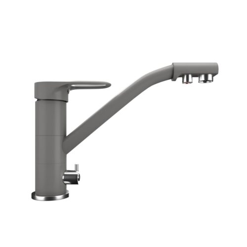 Смеситель для кухни Ulgran UQ-010-09, асфальт