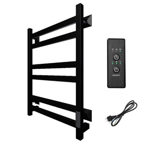 Полотенцесушитель электрический (лесенка) Тругор Пэк сп 21 кв 60х50 см, черный