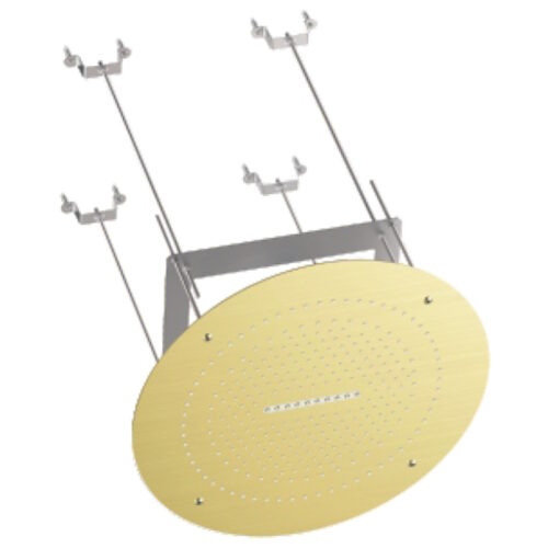 Верхний душ потолочный Raglo R452.04.03, золотой сатин