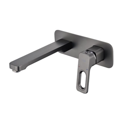 Смеситель для раковины встраиваемый Raglo R51.11.09, графит