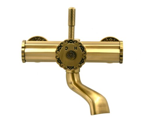 Смеситель для раковины настенный Bronze de Luxe WINDSOR 10112, бронза