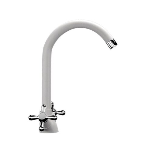 Смеситель для кухни Ulgran U-012-341, ультра-белый