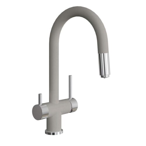 Смеситель для кухни с подключением фильтра Florentina МАЭСТРО 337.03Н.2123.305, грей