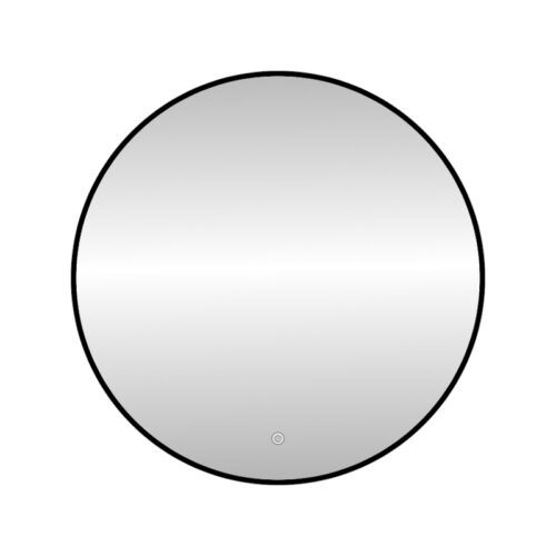 Зеркало с подсветкой LED Fixsen FX-1070B круглое 70х70 см, черное