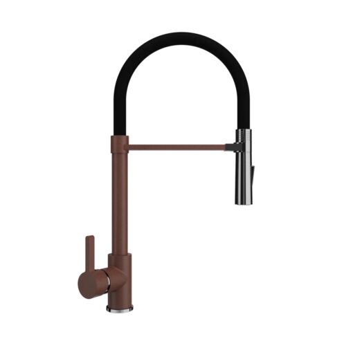 Смеситель для кухни Ulgran U-024-307, терракот