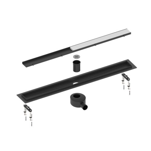 Душевой лоток (двухсторонняя решетка) TIMO Drain System DS230210/03, черный