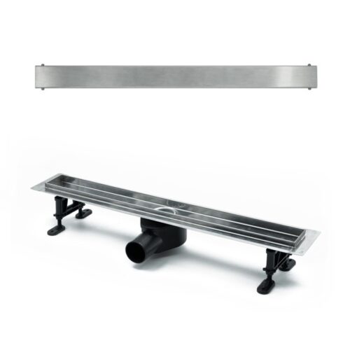 Душевой лоток (двухсторонняя решетка) TIMO Drain Protect DP20900-PG20900, сатин