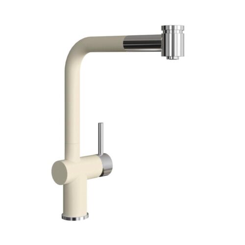 Смеситель для кухни с выдвижным изливом Florentina ПАЛЕРМО 317.08H.1223.202, шампань