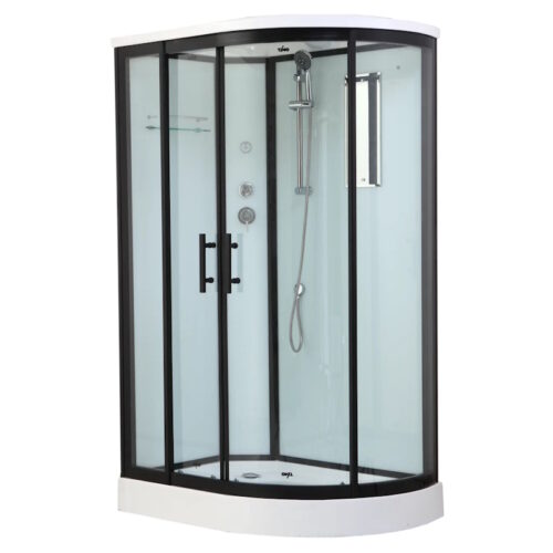 Душевая кабина Timo Standart Black T-6602BL, 120x85x220