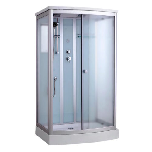 Душевая кабина Timo Standart Silver Fabric T-6615SF, 120x90x220