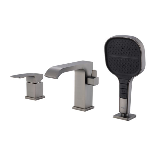 Смеситель на борт ванны Raglo R02.31.09, графит