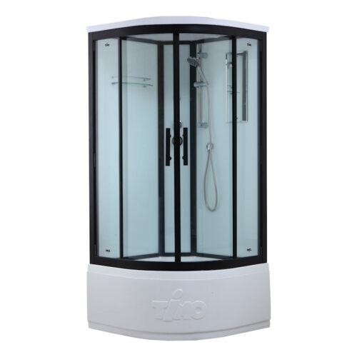 Душевая кабина Timo Standart Black T-6690B, 90x90x220