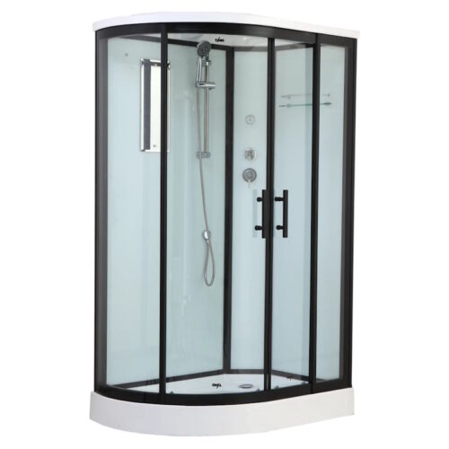 Душевая кабина Timo Standart Black T-6602BR, 120x85x220