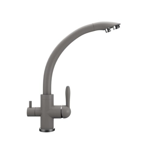 Смеситель для кухни Ulgran UQ-017-09, асфальт