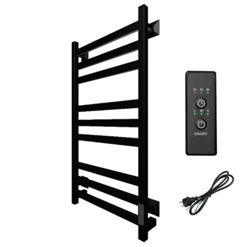 Полотенцесушитель электрический (лесенка) Тругор Пэк сп 21 кв 80х50 см, черный