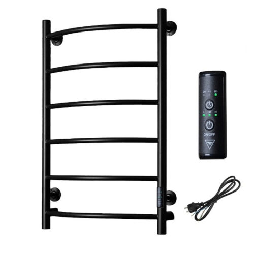 Полотенцесушитель электрический (лесенка) Тругор Пэк сп 5 80х50 см, черный