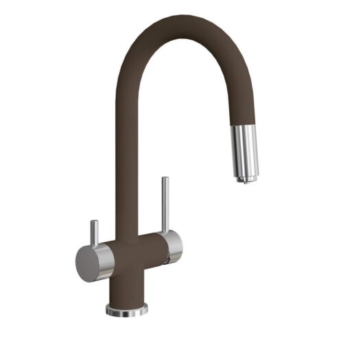 Смеситель для кухни с подключением фильтра Florentina МАЭСТРО 337.03Н.2123.206, брауни